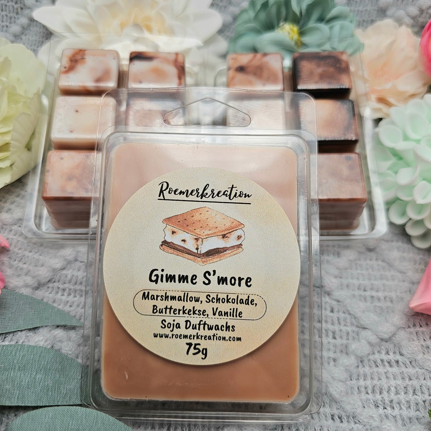 Tafel 75 g | Gimme S'more | Duftwachs