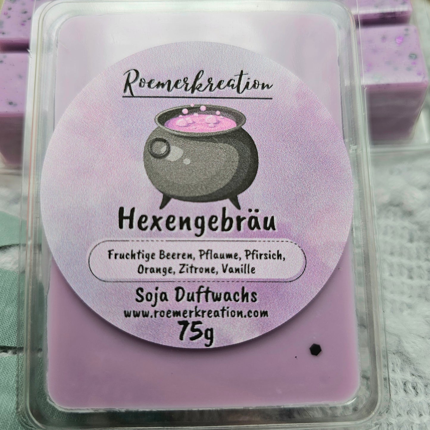 Tafel 75 g | Hexengebräu | Duftwachs