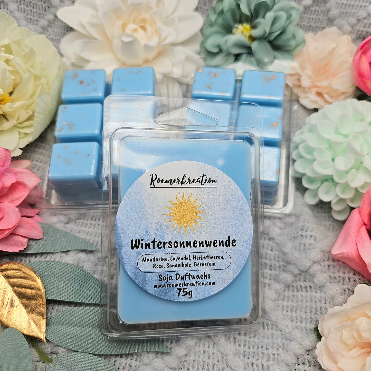 Tafel 75 g | Wintersonnenwende | Duftwachs