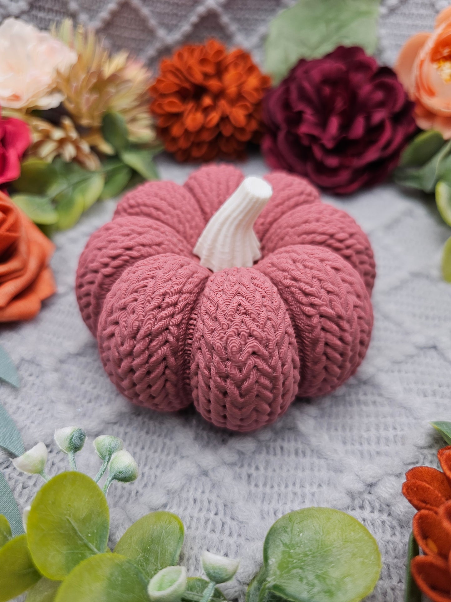 Strickkürbis Klein |  Farbauswahl | 3D Druck