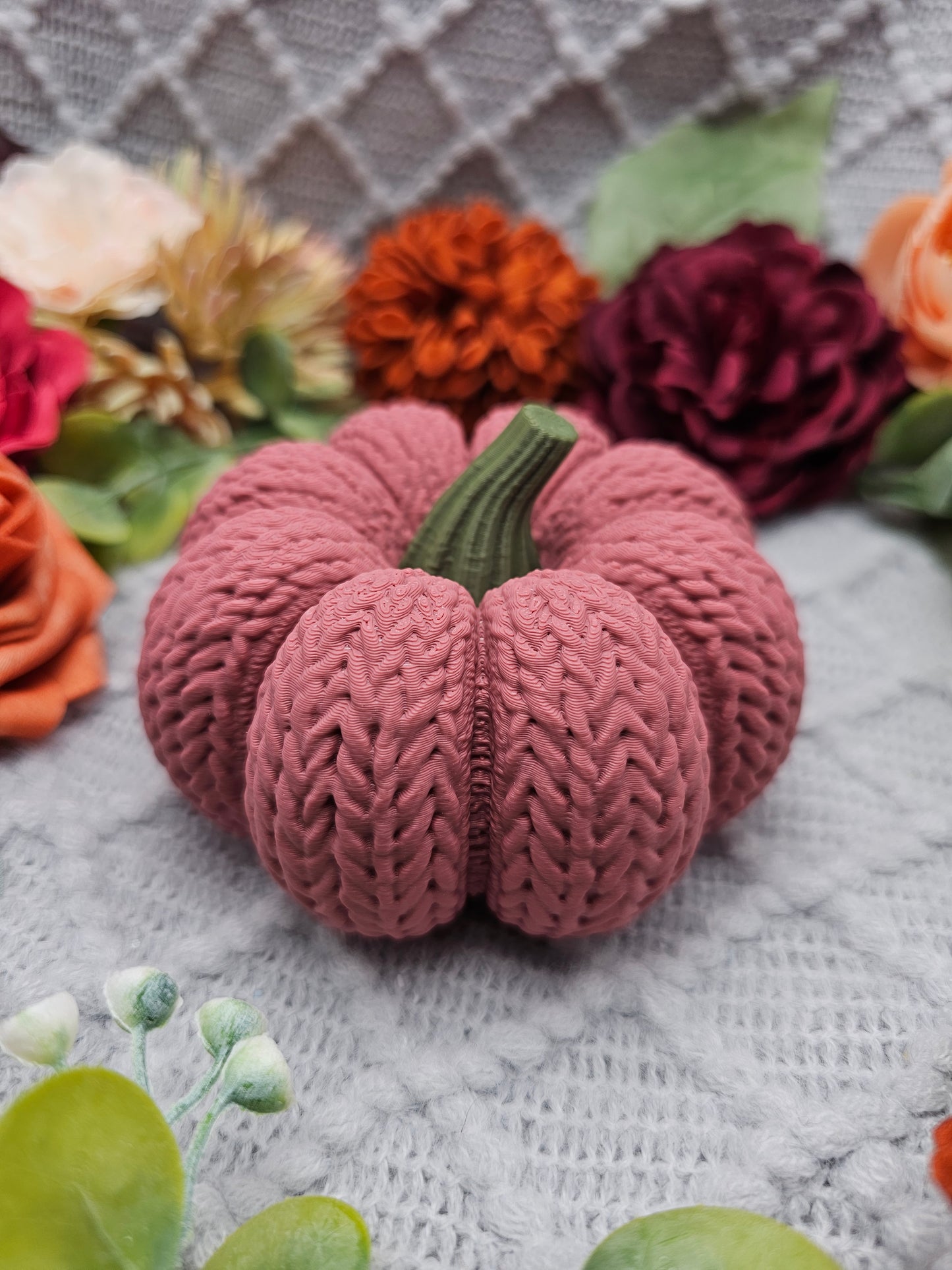 Strickkürbis Klein |  Farbauswahl | 3D Druck
