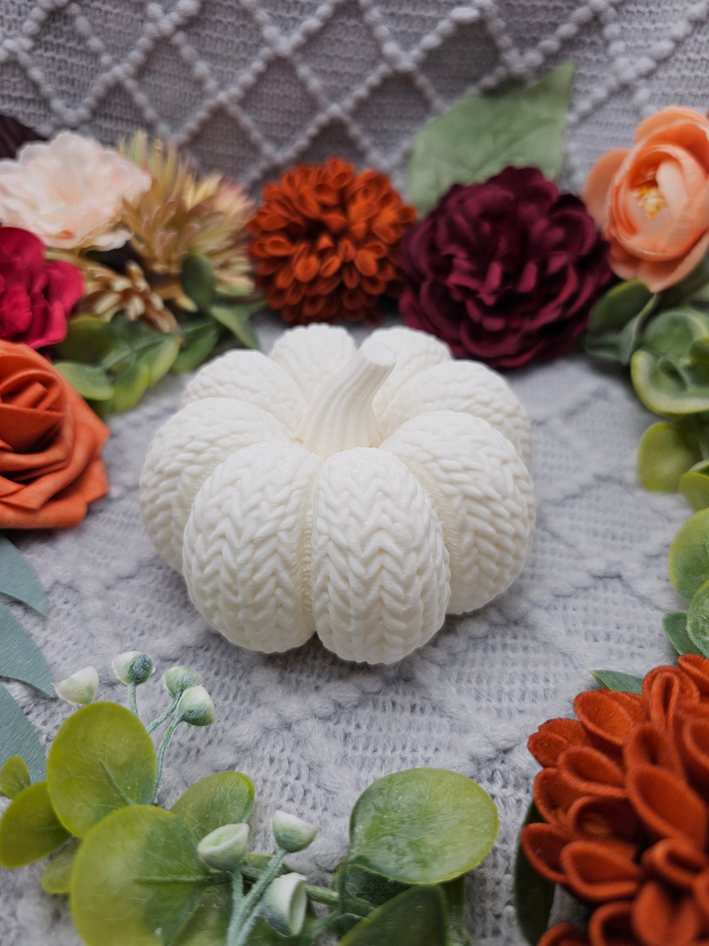 Strickkürbis Klein |  Farbauswahl | 3D Druck