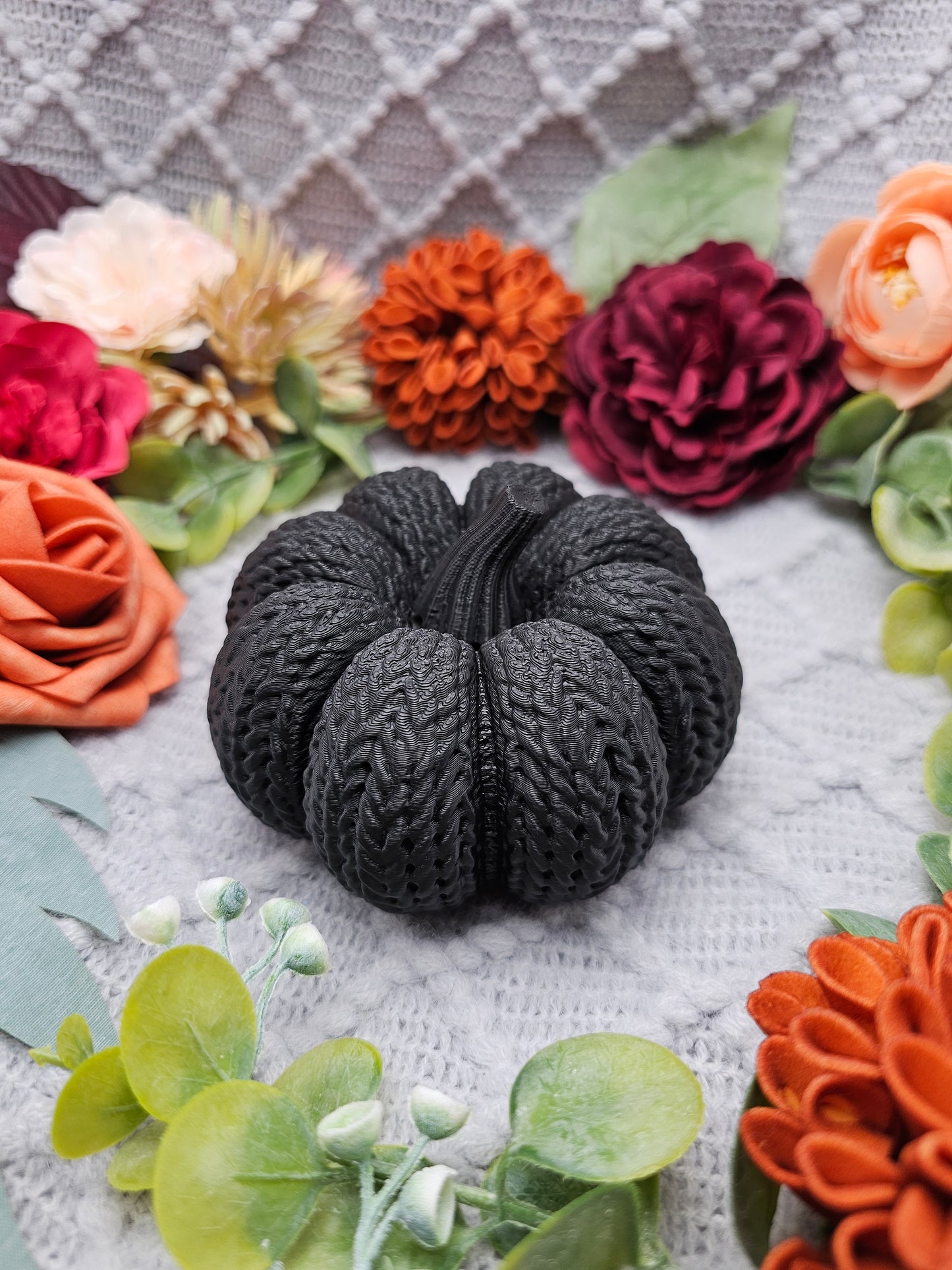 Strickkürbis Klein |  Farbauswahl | 3D Druck