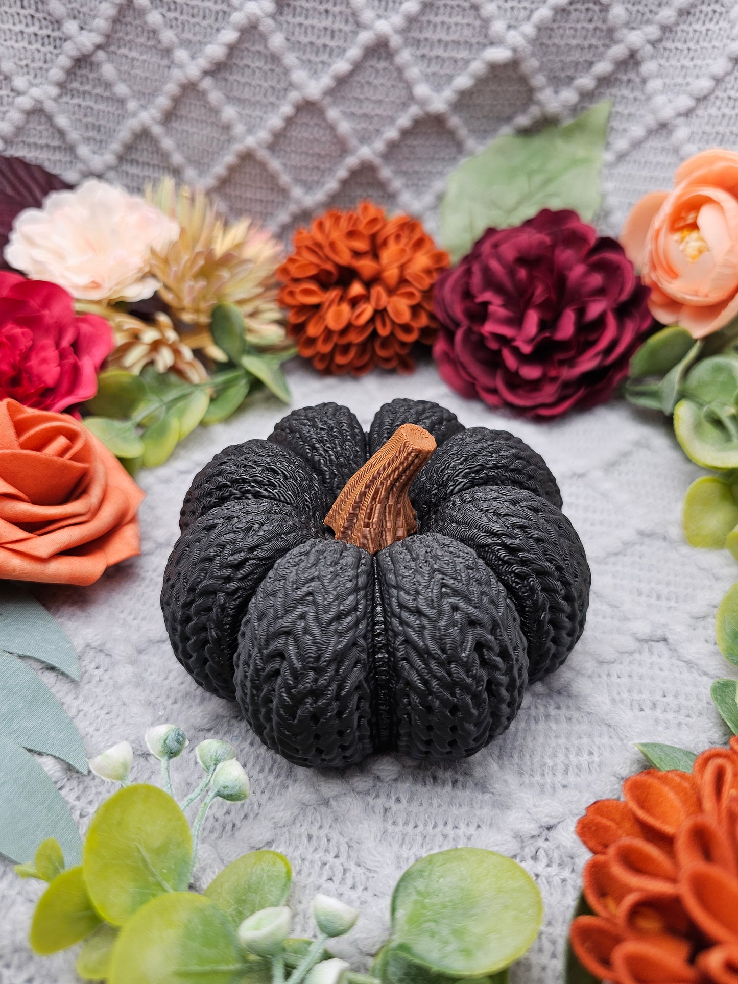 Strickkürbis Klein |  Farbauswahl | 3D Druck