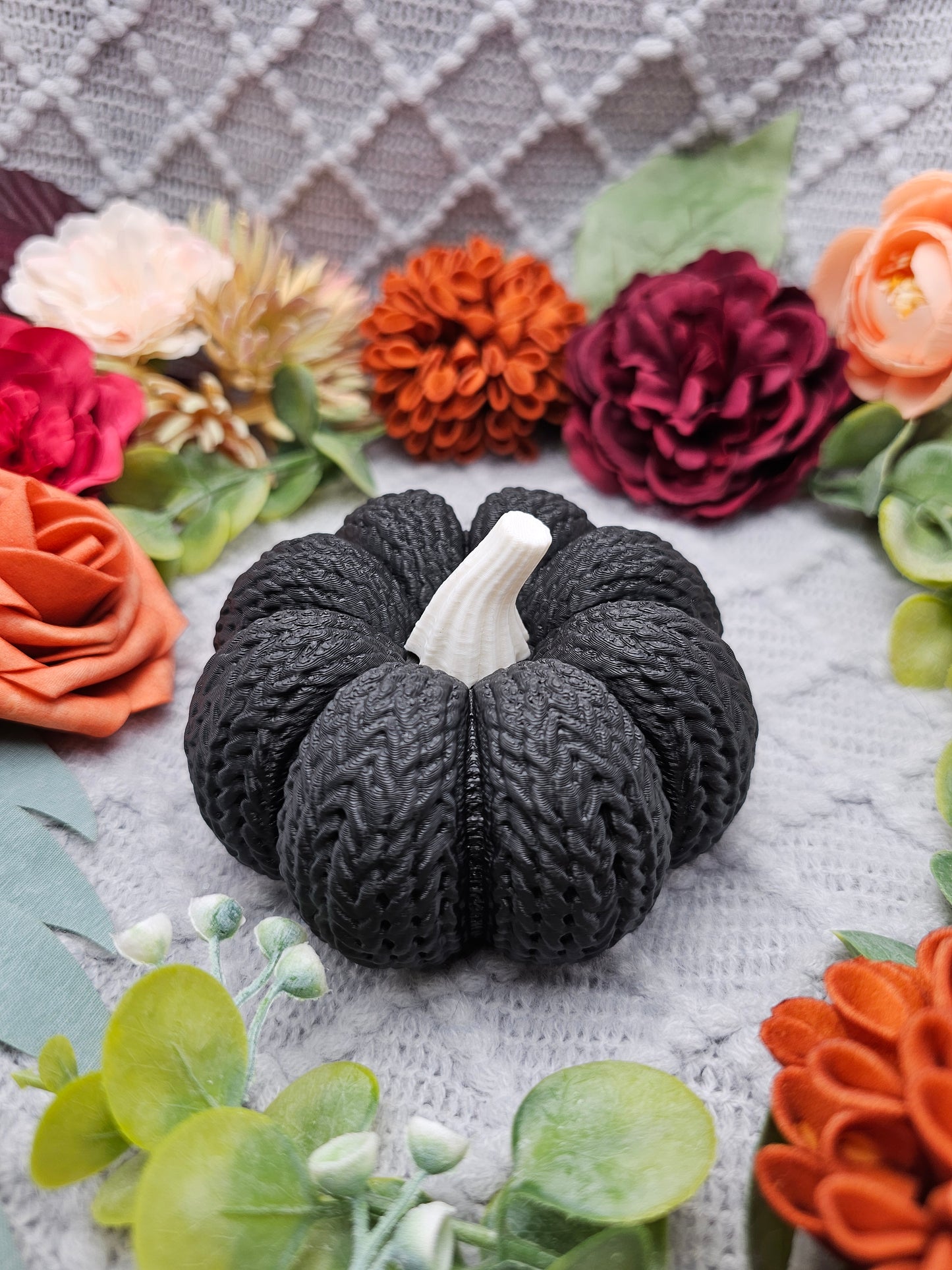 Strickkürbis Klein |  Farbauswahl | 3D Druck