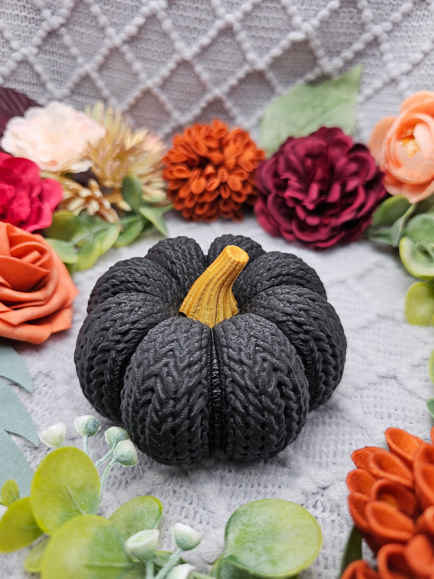 Strickkürbis Klein |  Farbauswahl | 3D Druck
