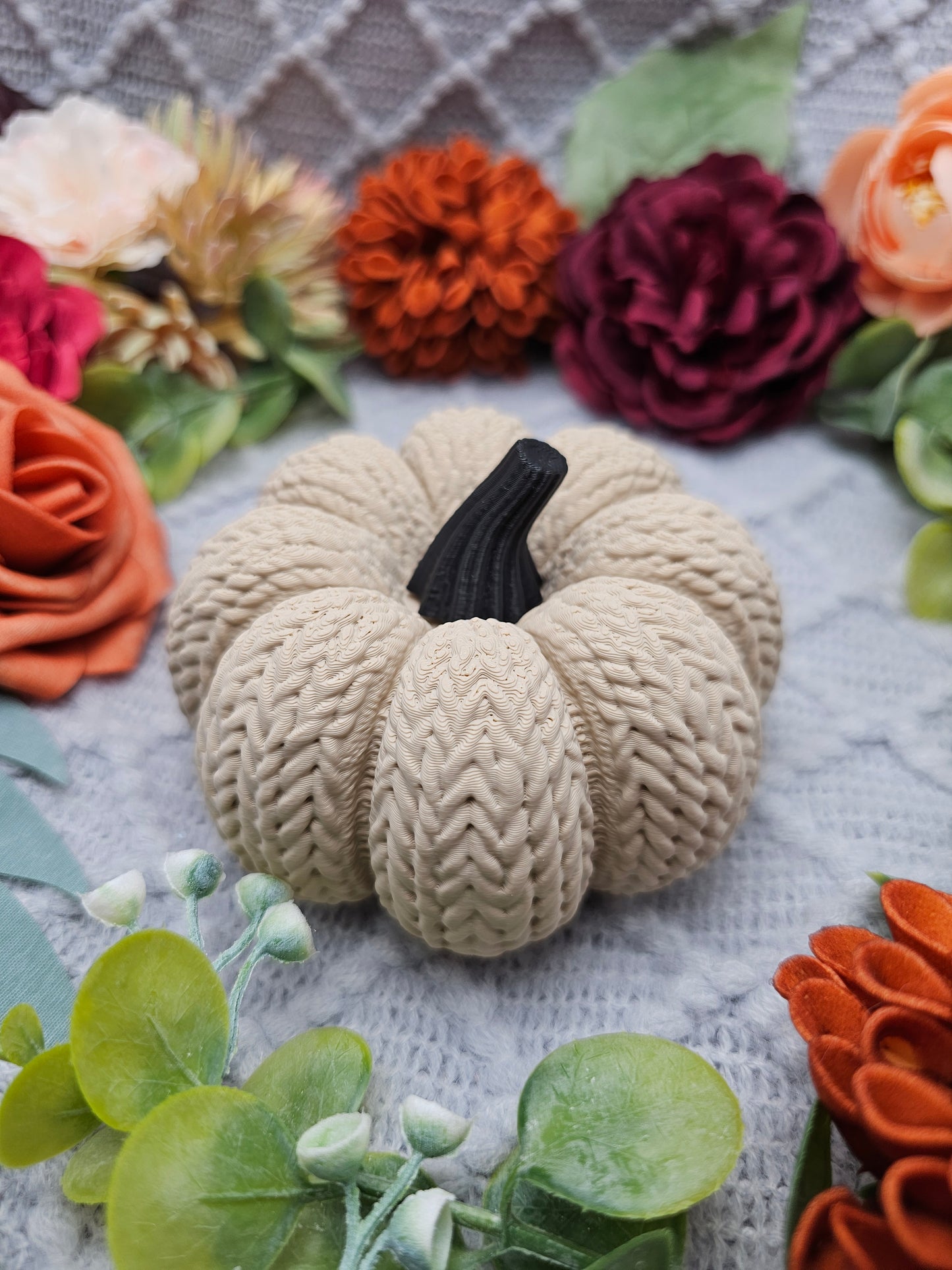 Strickkürbis Klein |  Farbauswahl | 3D Druck