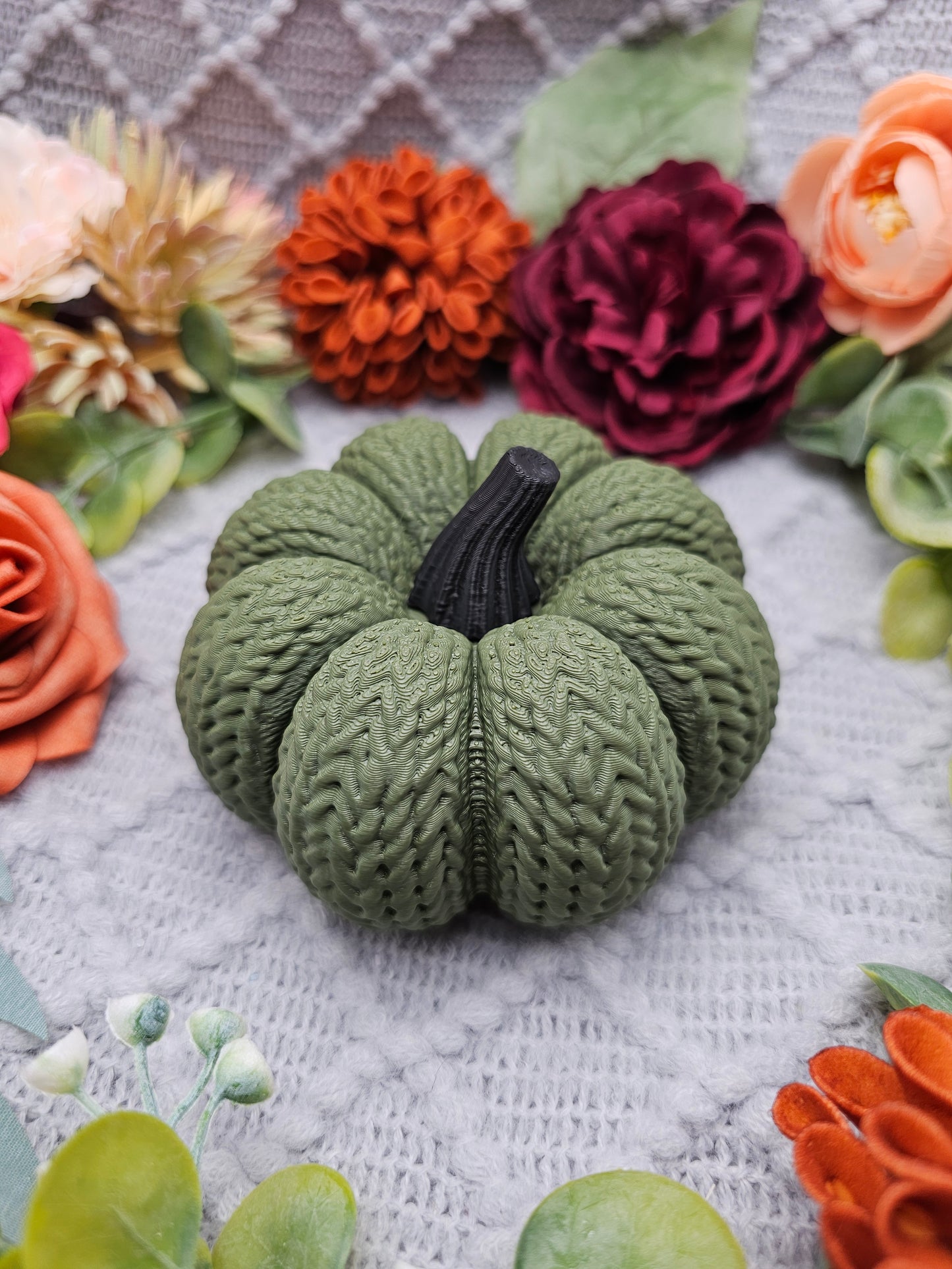 Strickkürbis Klein |  Farbauswahl | 3D Druck