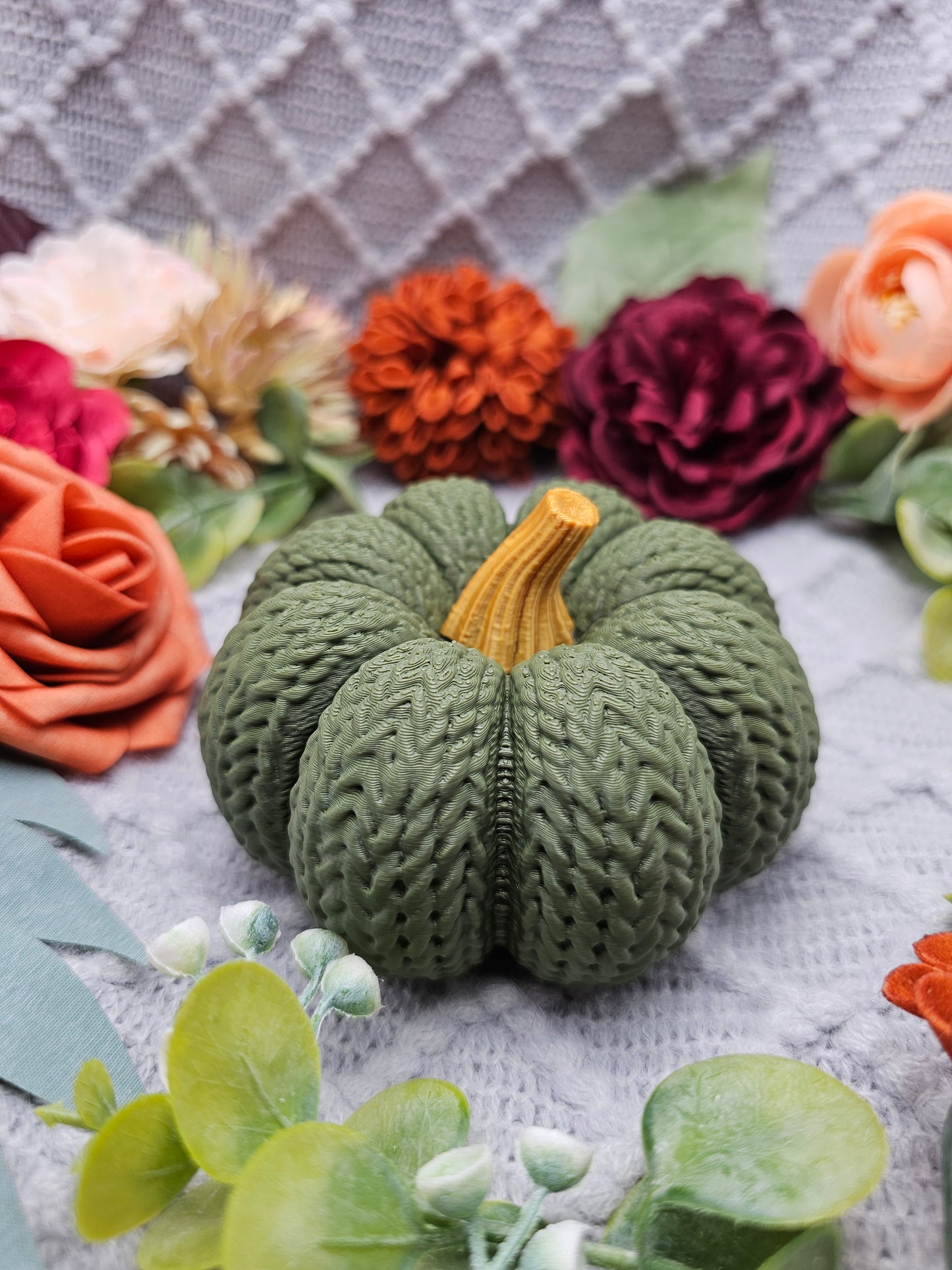 Strickkürbis Klein |  Farbauswahl | 3D Druck
