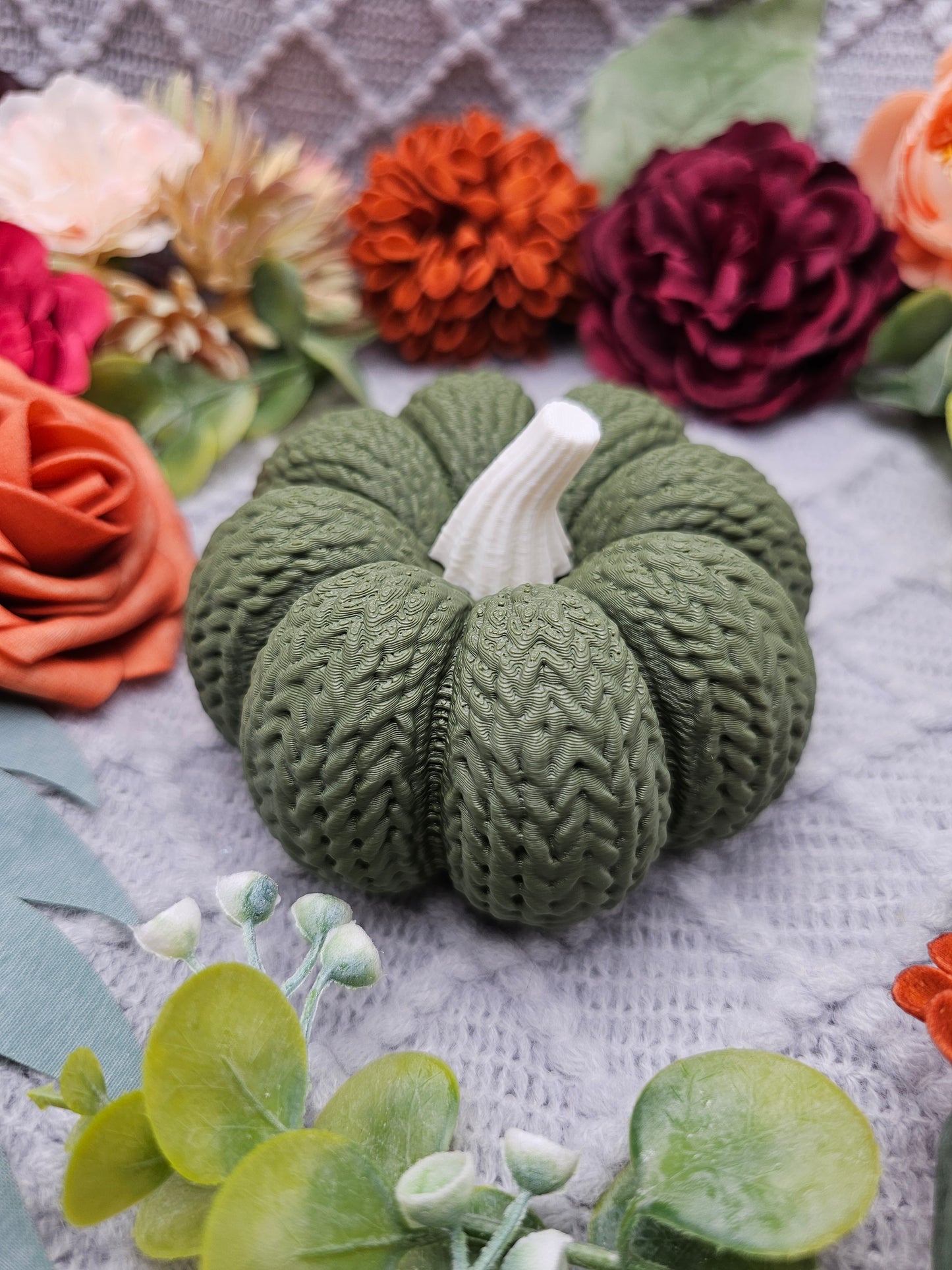 Strickkürbis Klein |  Farbauswahl | 3D Druck