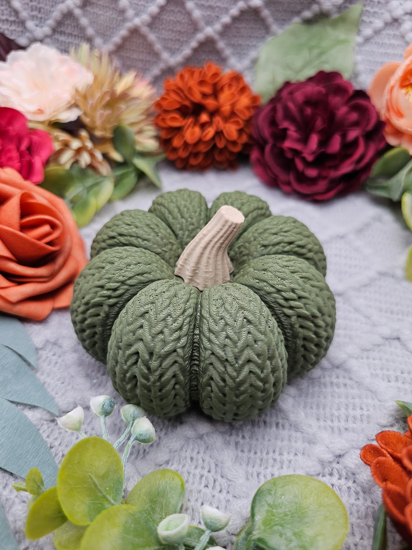 Strickkürbis Klein |  Farbauswahl | 3D Druck