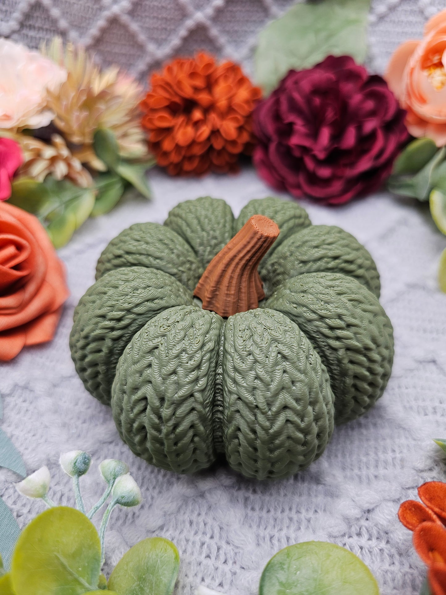 Strickkürbis Klein |  Farbauswahl | 3D Druck