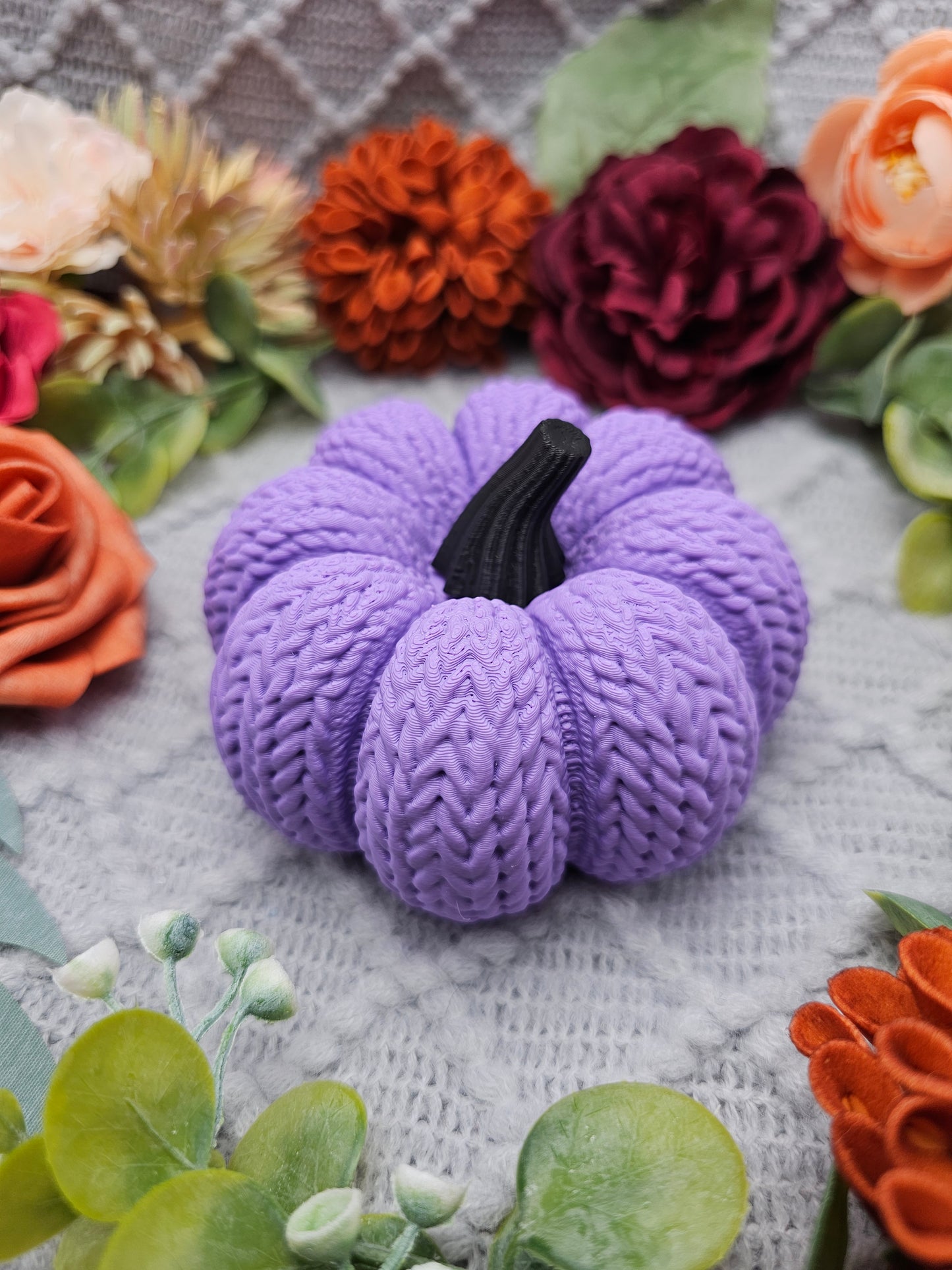 Strickkürbis Klein |  Farbauswahl | 3D Druck