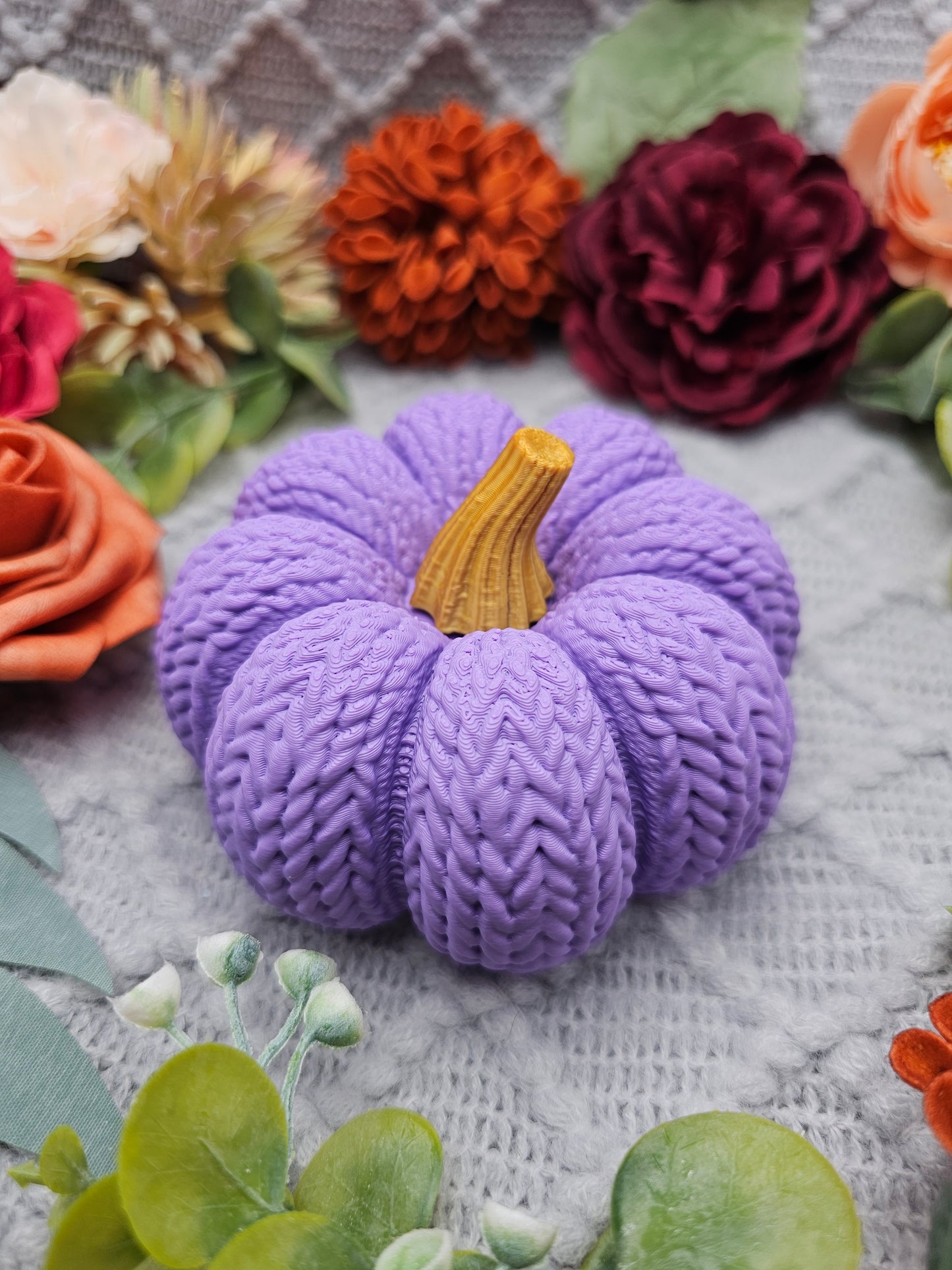 Strickkürbis Klein |  Farbauswahl | 3D Druck