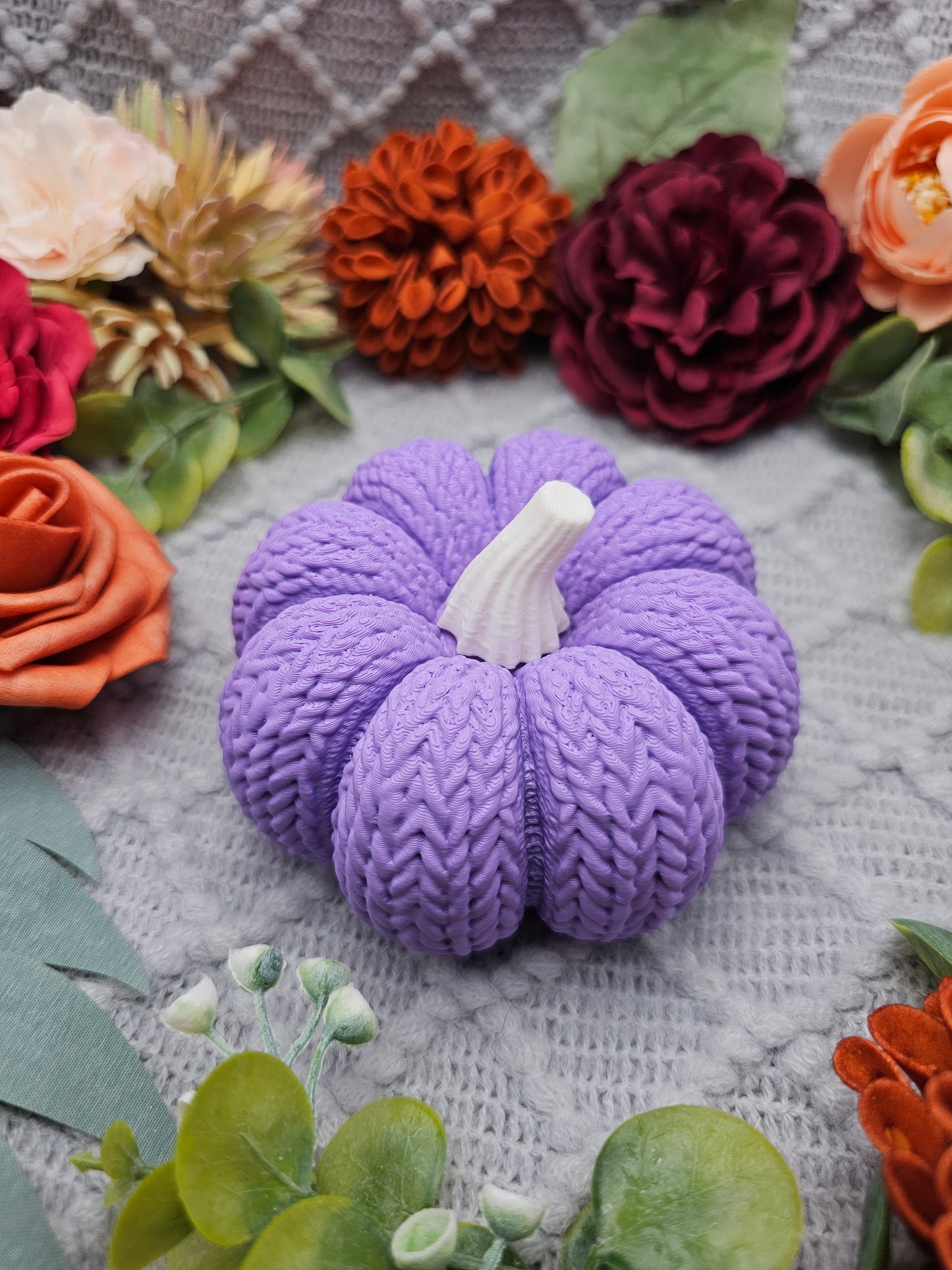 Strickkürbis Klein |  Farbauswahl | 3D Druck