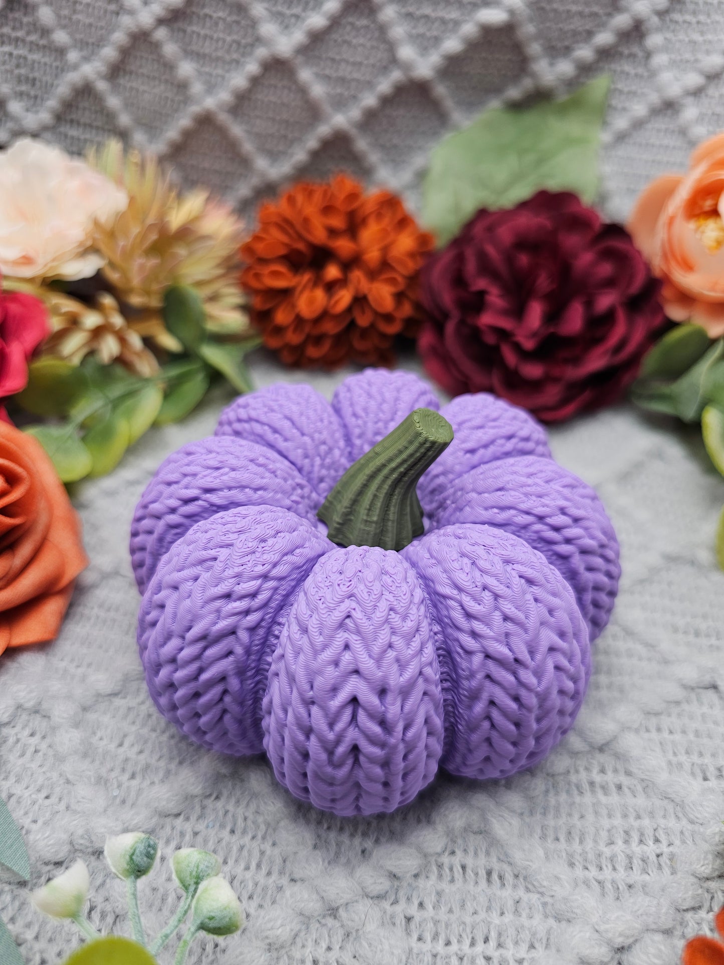 Strickkürbis Klein |  Farbauswahl | 3D Druck