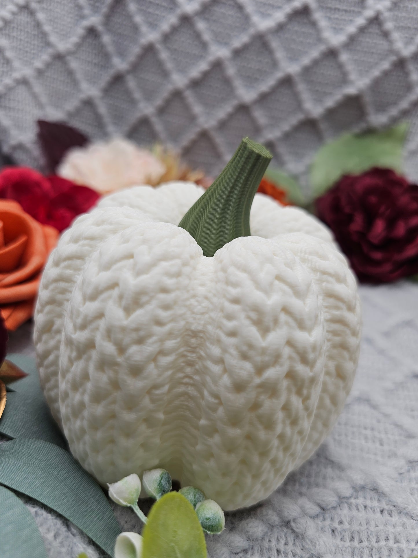 Strickkürbis Groß |  Farbauswahl | 3D Druck