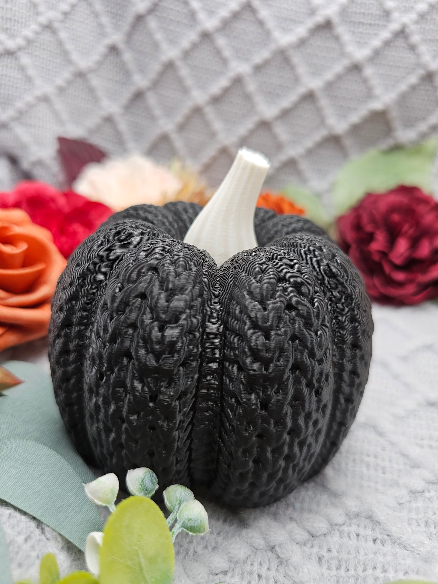 Strickkürbis Groß |  Farbauswahl | 3D Druck