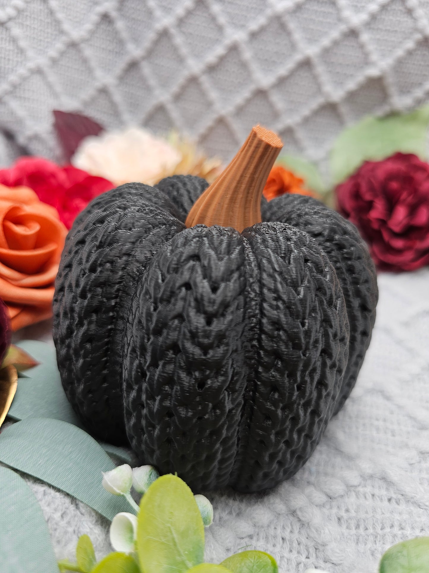 Strickkürbis Groß |  Farbauswahl | 3D Druck