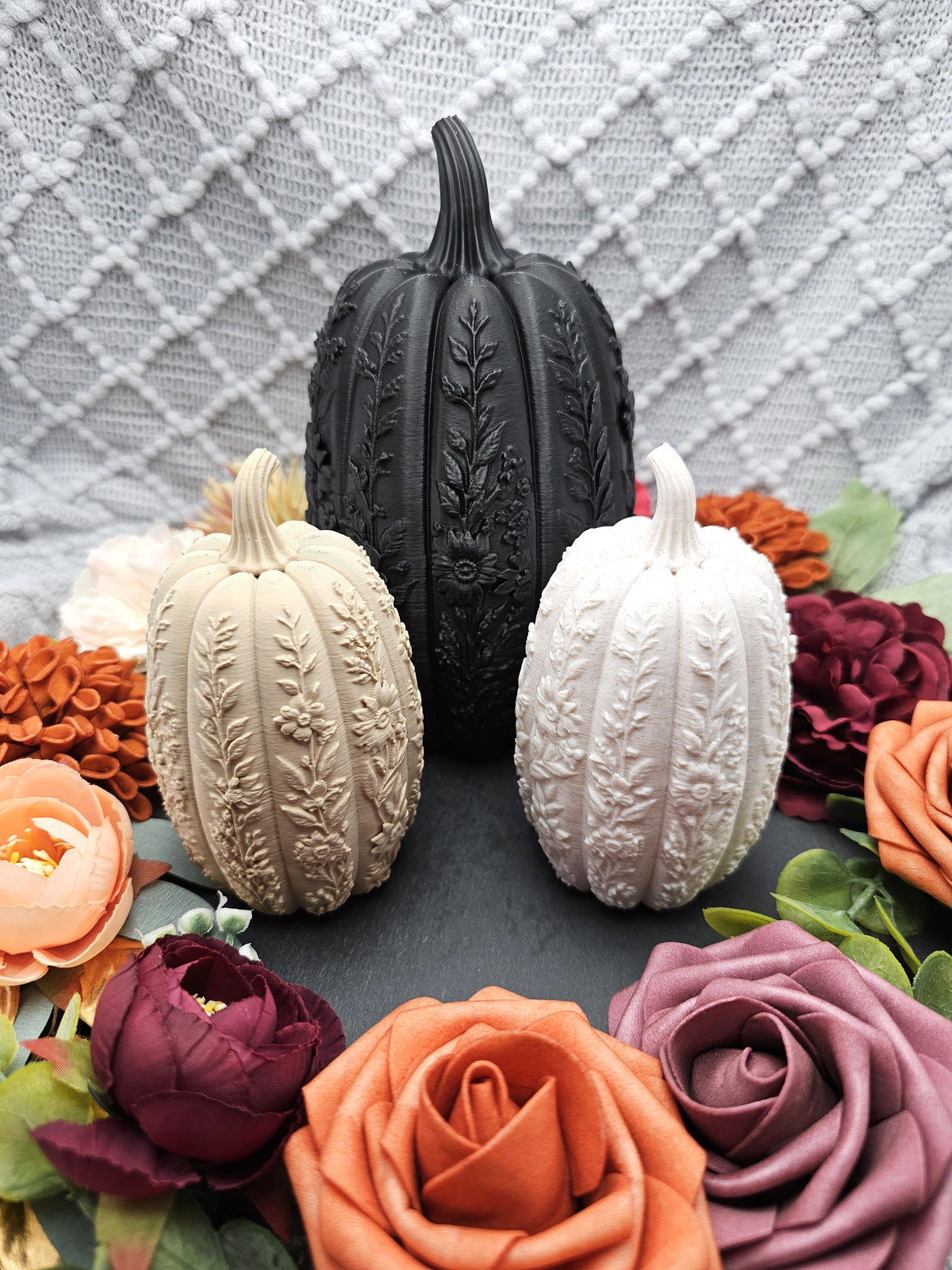 Kürbis Flower |  Farb- und Größenauswahl | 3D Druck