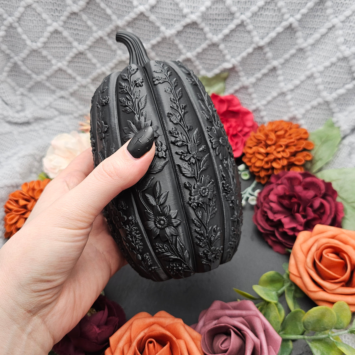 Kürbis Flower |  Farb- und Größenauswahl | 3D Druck