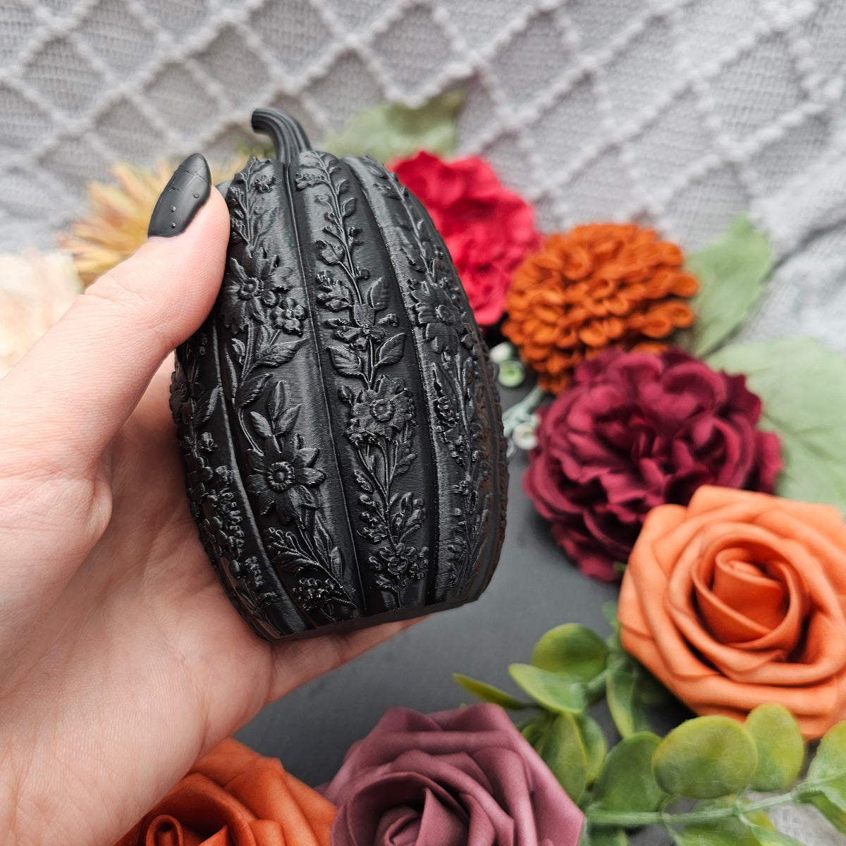 Kürbis Flower |  Farb- und Größenauswahl | 3D Druck