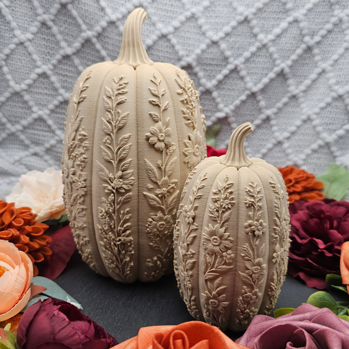 Kürbis Flower |  Farb- und Größenauswahl | 3D Druck