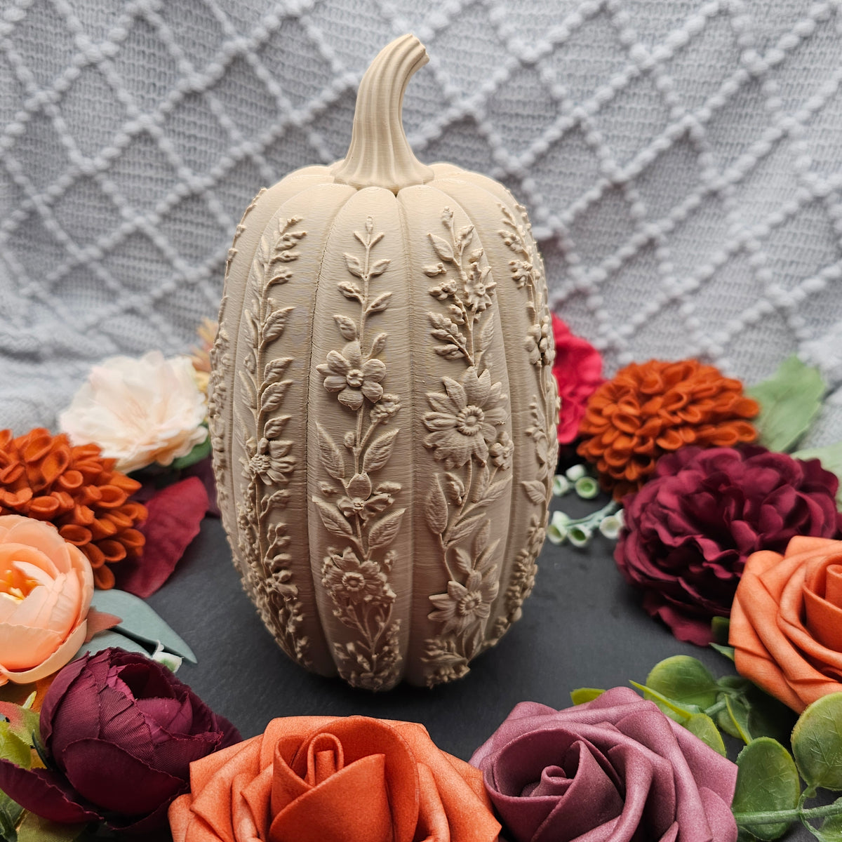 Kürbis Flower |  Farb- und Größenauswahl | 3D Druck