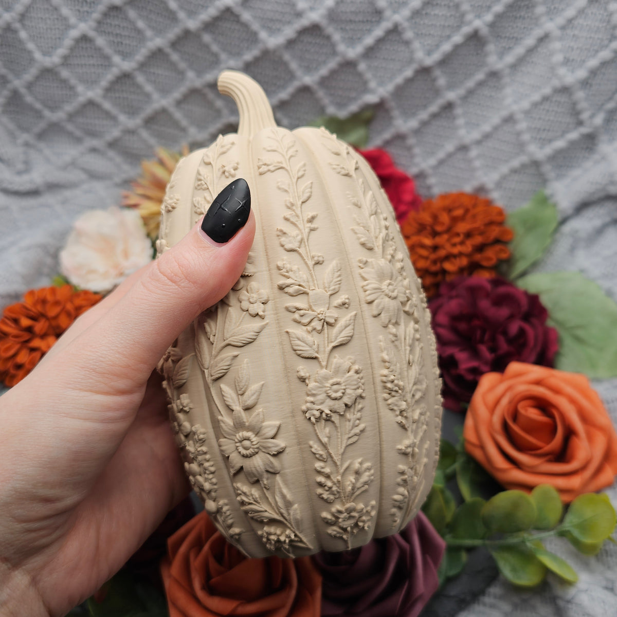 Kürbis Flower |  Farb- und Größenauswahl | 3D Druck