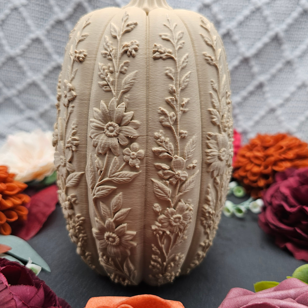 Kürbis Flower |  Farb- und Größenauswahl | 3D Druck