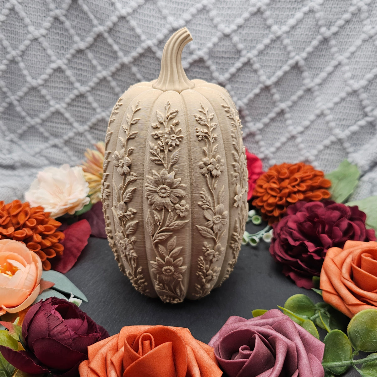 Kürbis Flower |  Farb- und Größenauswahl | 3D Druck