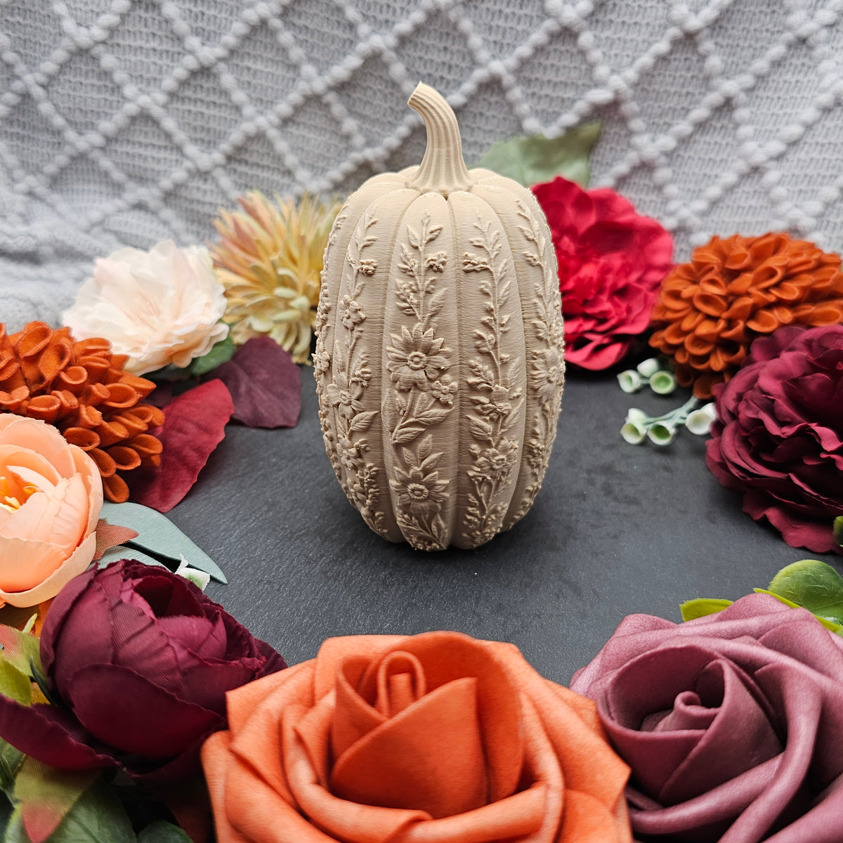 Kürbis Flower |  Farb- und Größenauswahl | 3D Druck