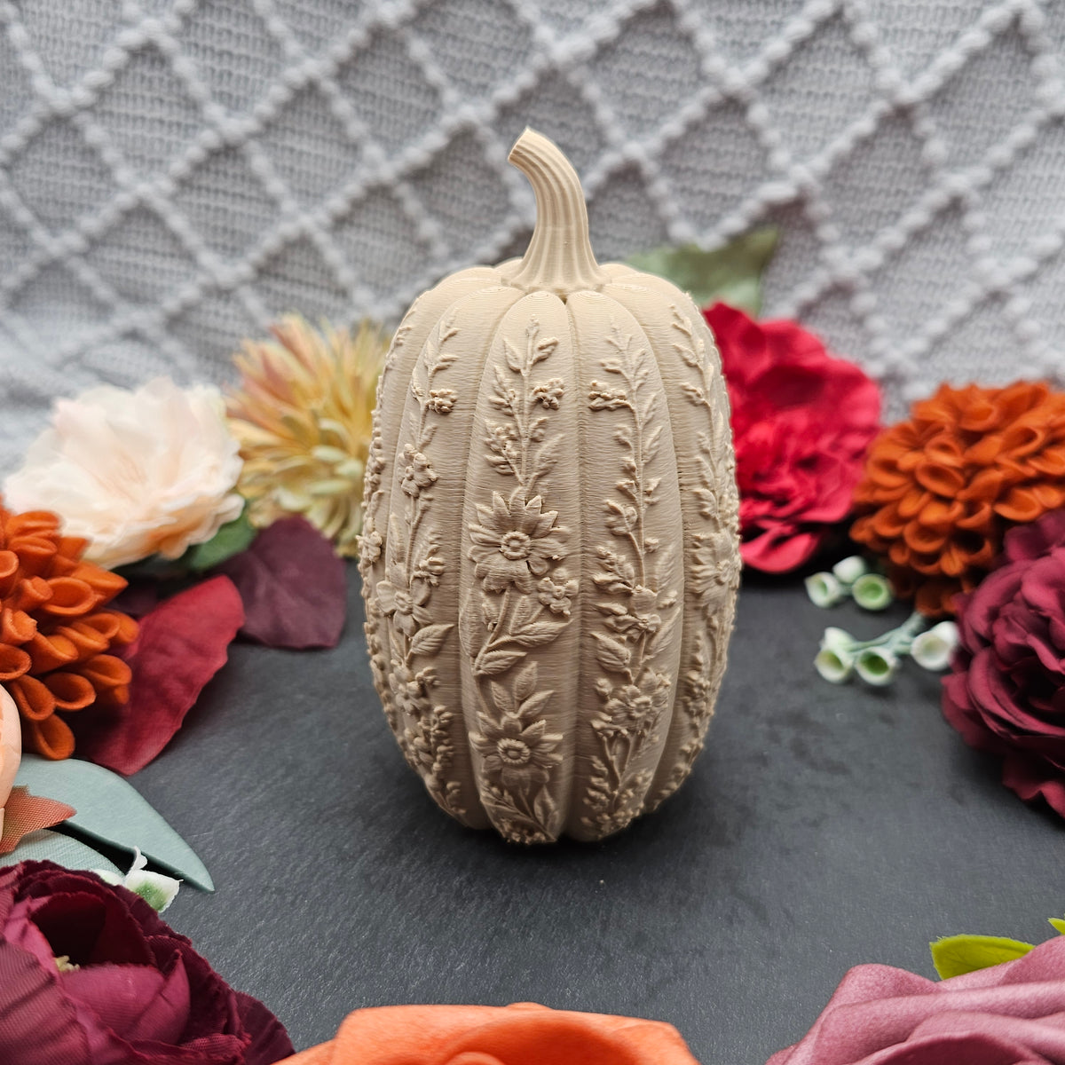 Kürbis Flower |  Farb- und Größenauswahl | 3D Druck