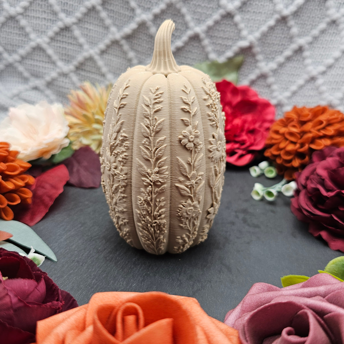 Kürbis Flower |  Farb- und Größenauswahl | 3D Druck