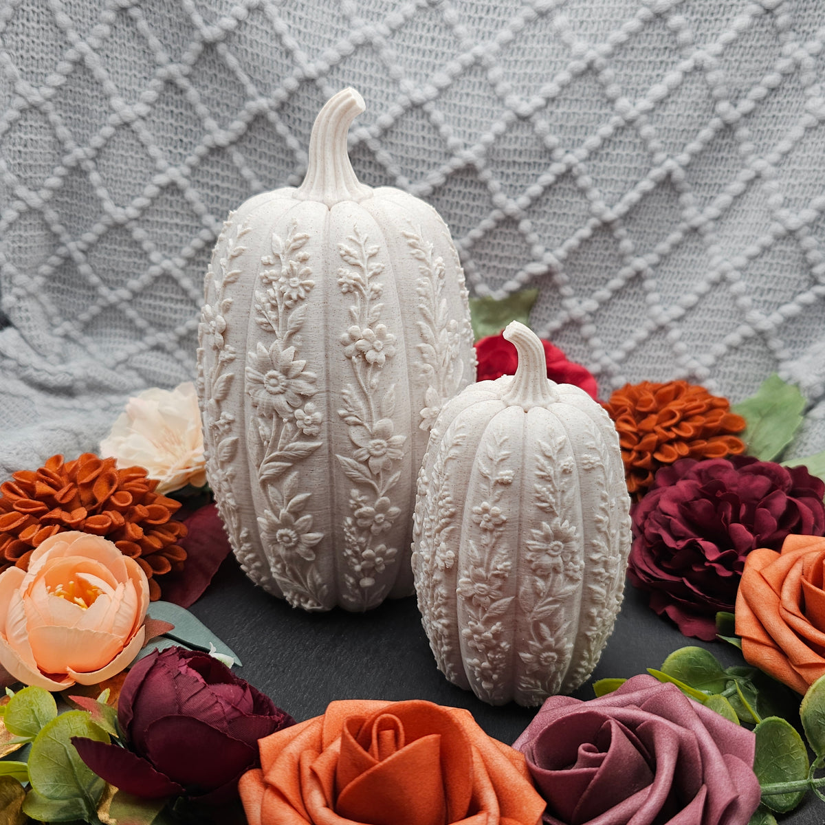 Kürbis Flower |  Farb- und Größenauswahl | 3D Druck