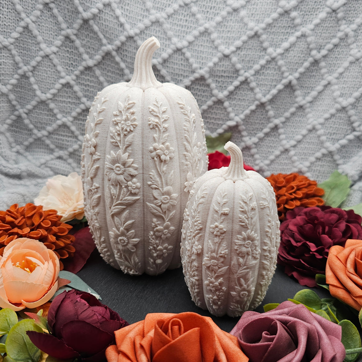 Kürbis Flower |  Farb- und Größenauswahl | 3D Druck