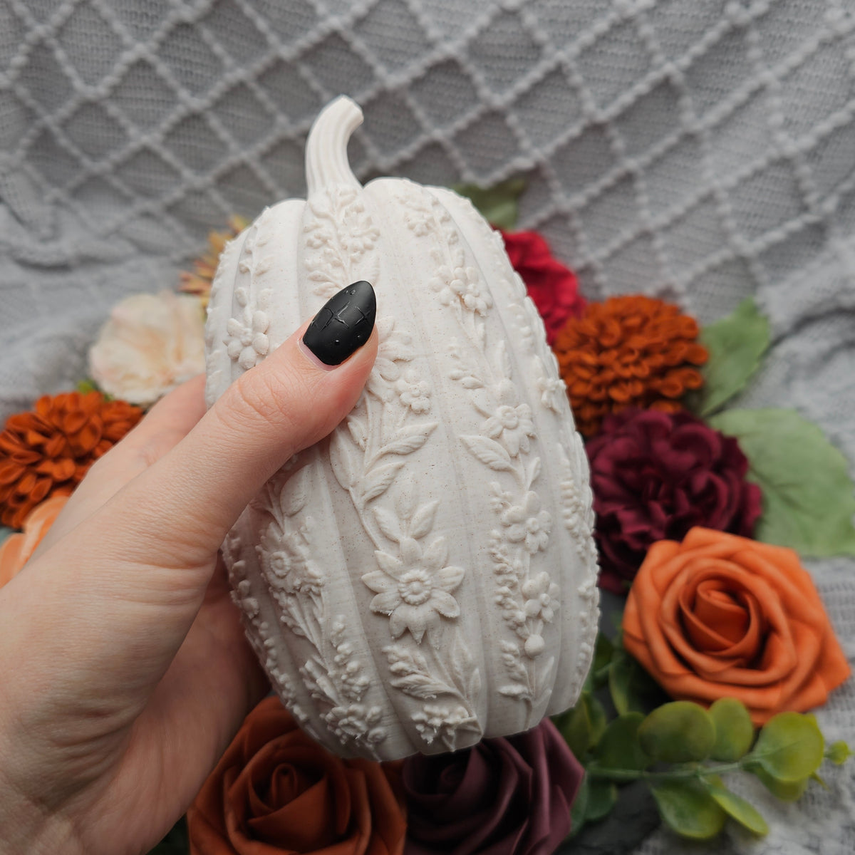 Kürbis Flower |  Farb- und Größenauswahl | 3D Druck