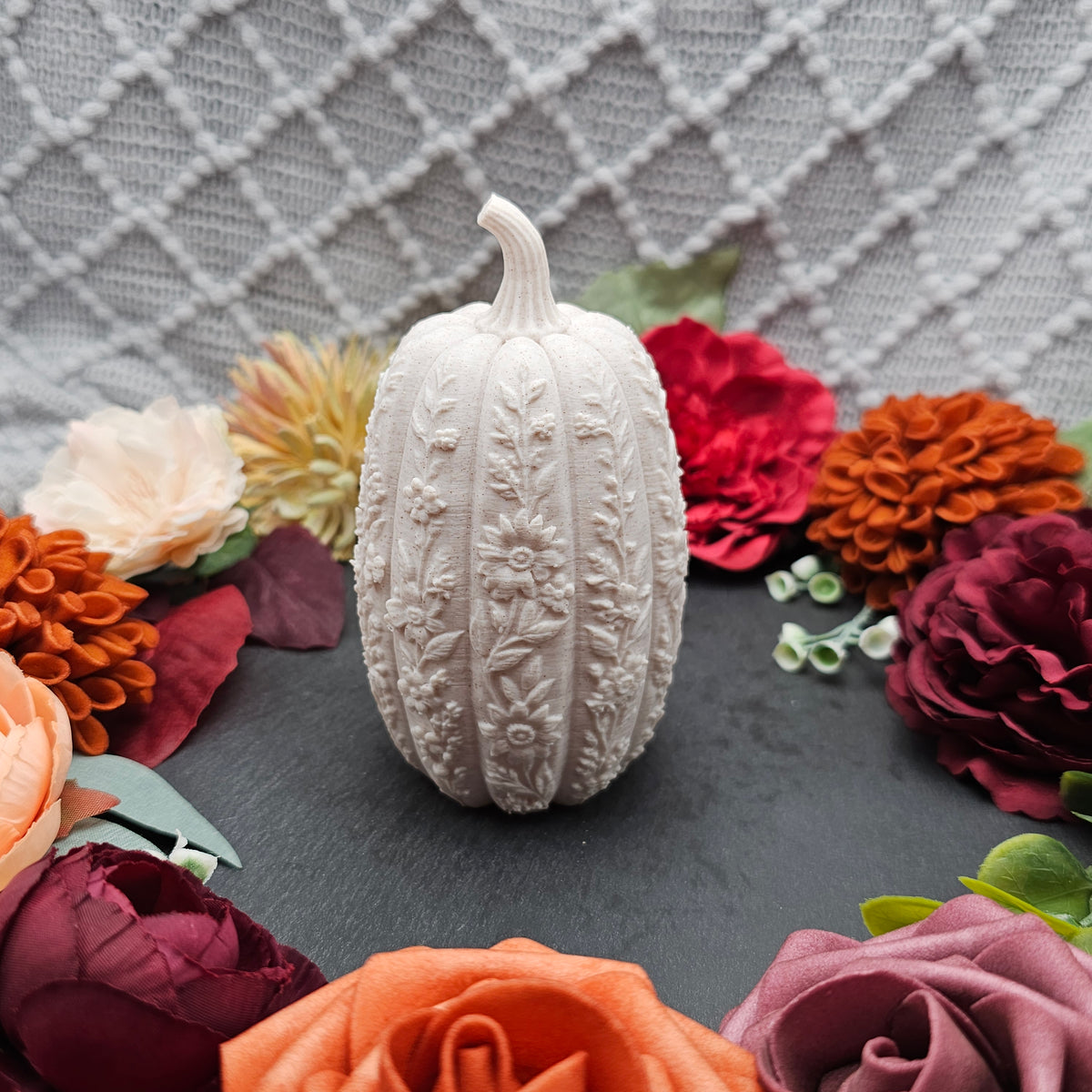 Kürbis Flower |  Farb- und Größenauswahl | 3D Druck