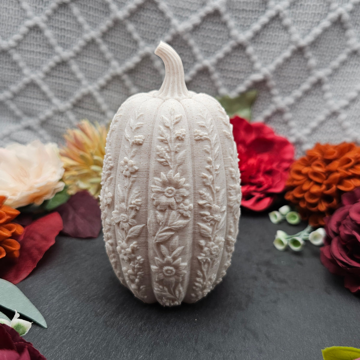 Kürbis Flower |  Farb- und Größenauswahl | 3D Druck