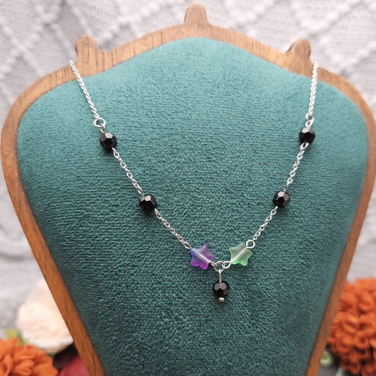 Halskette Rußgeist | Onyx | Edelstahl