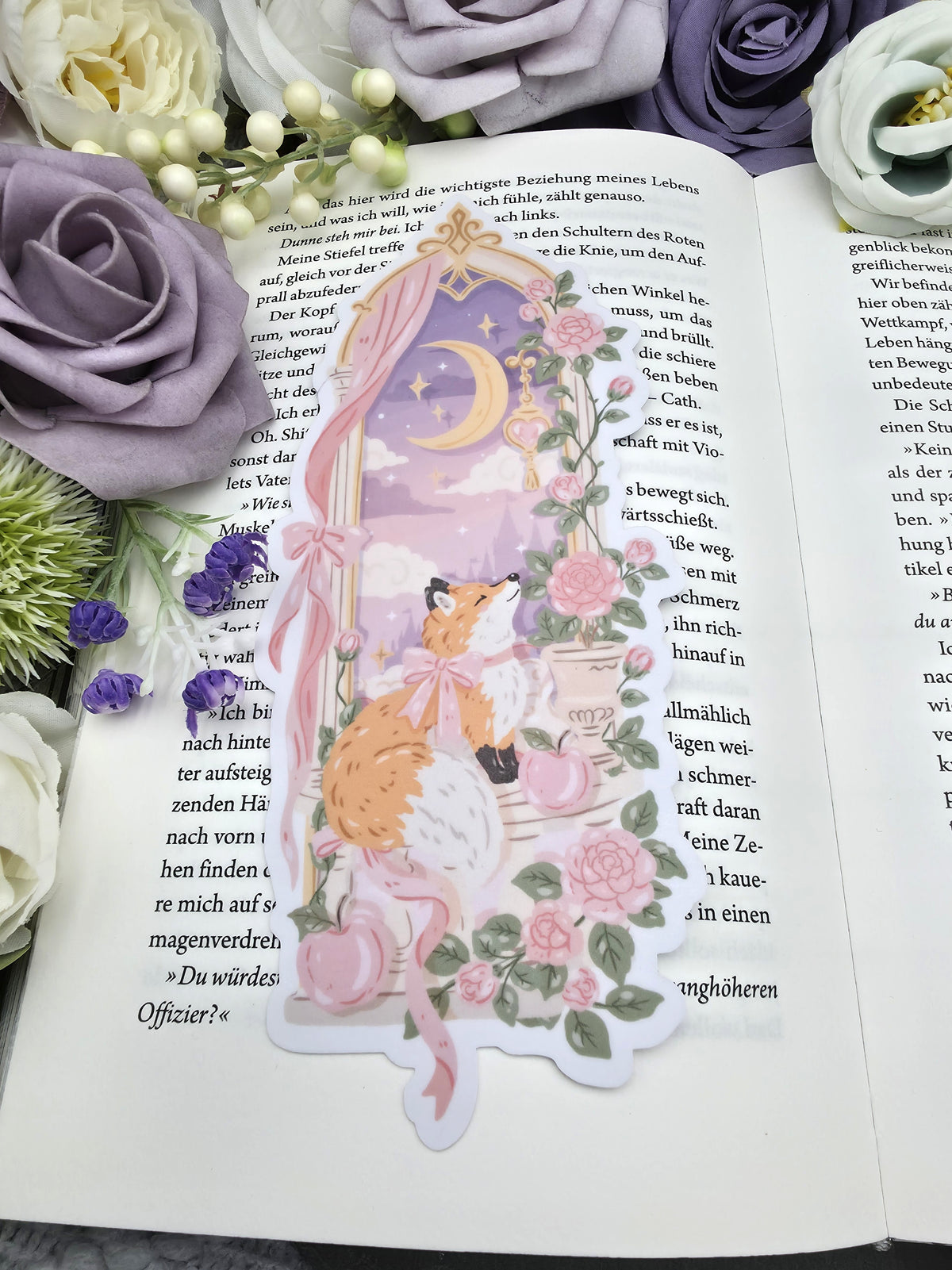 Lesezeichen Whimsical Fox | Die Cut Bookmark