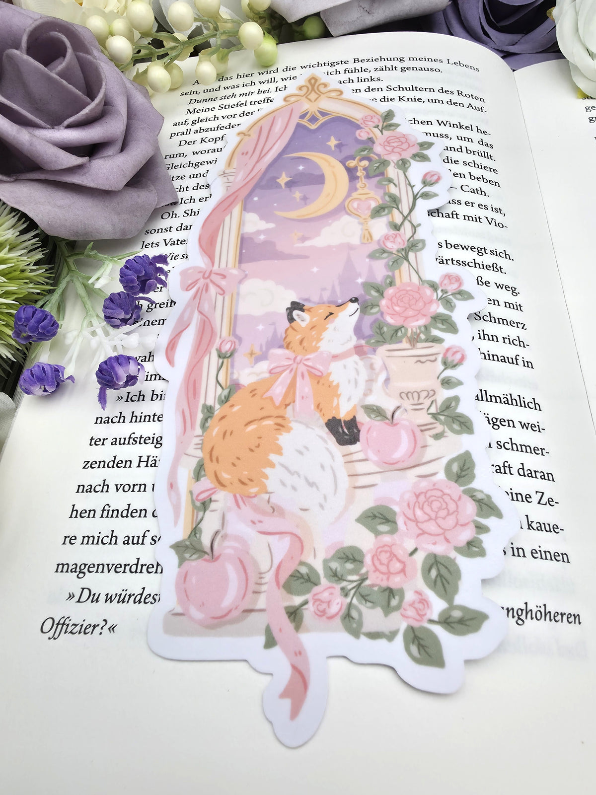 Lesezeichen Whimsical Fox | Die Cut Bookmark