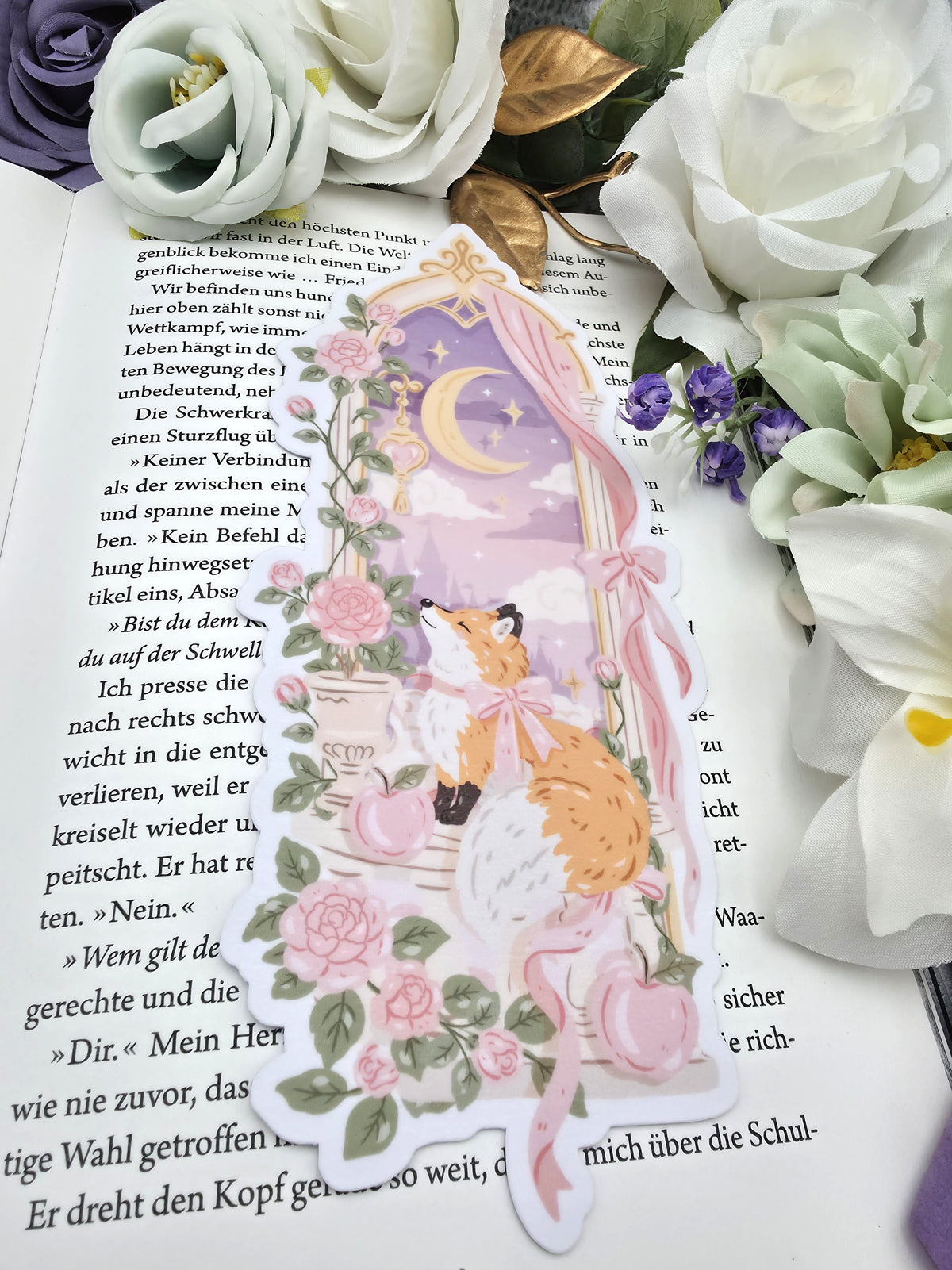 Lesezeichen Whimsical Fox | Die Cut Bookmark