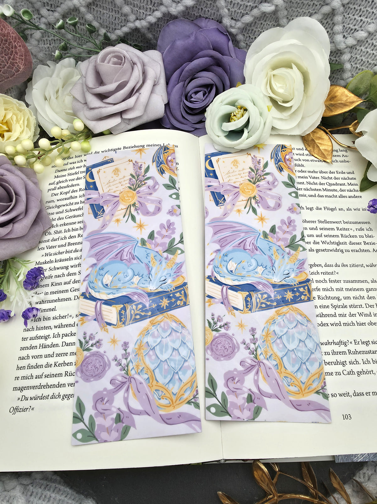 Lesezeichen Fantasy Dragon | Bookmark