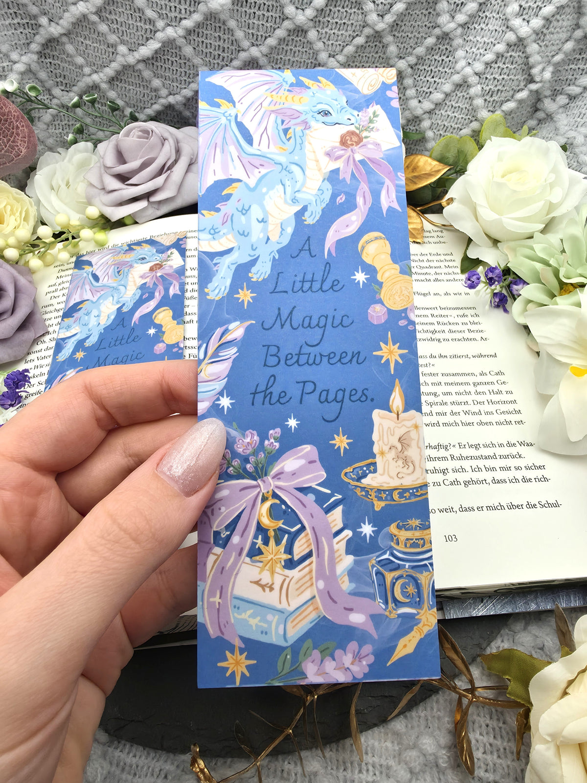 Lesezeichen A Litte Magic Between Pages | Bookmark