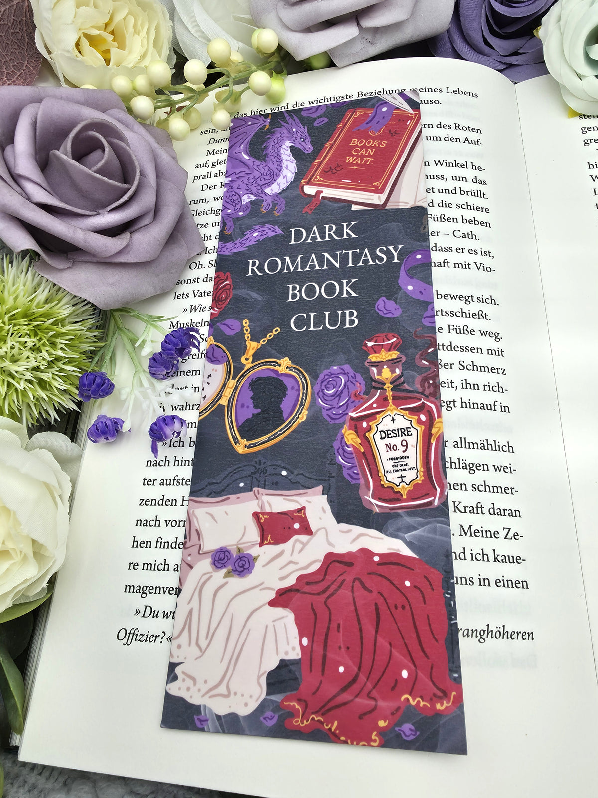 Lesezeichen Dark Romantasy Bookclub | Bookmark