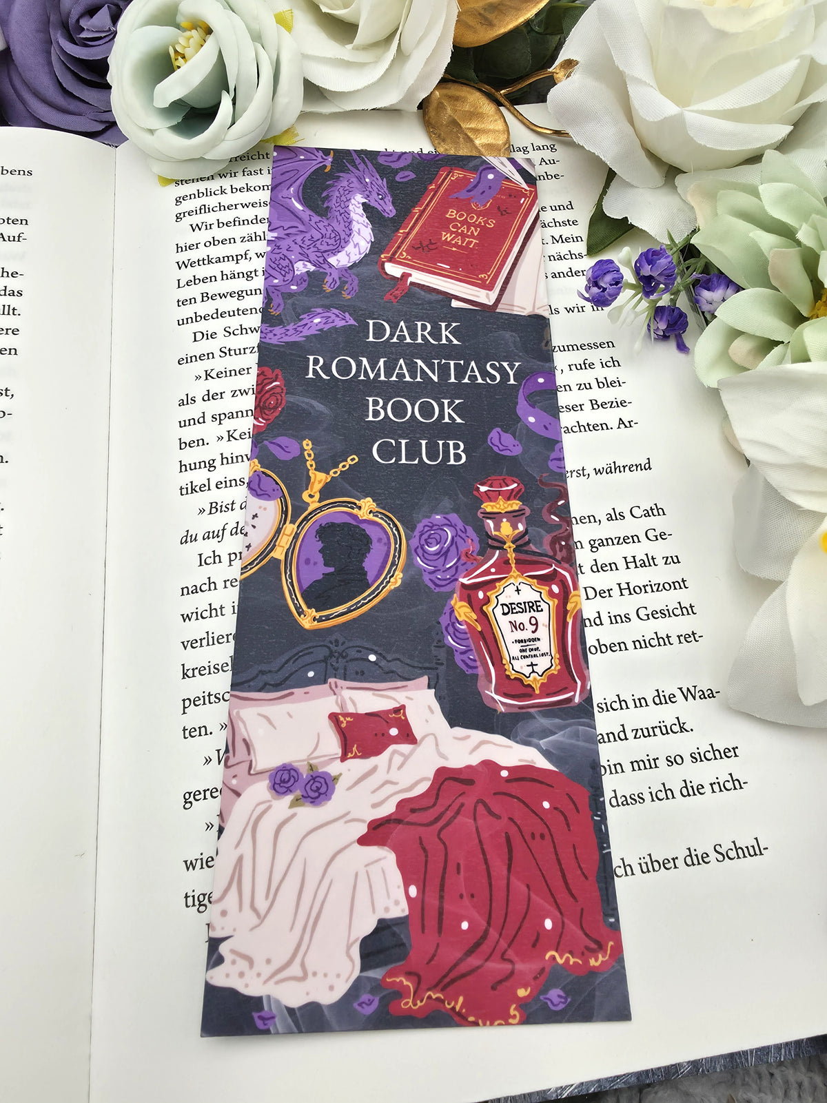 Lesezeichen Dark Romantasy Bookclub | Bookmark