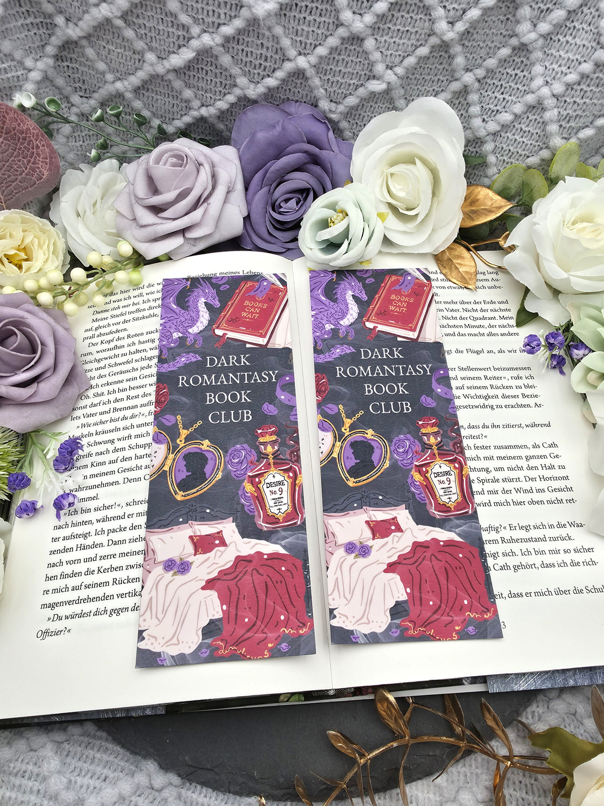 Lesezeichen Dark Romantasy Bookclub | Bookmark