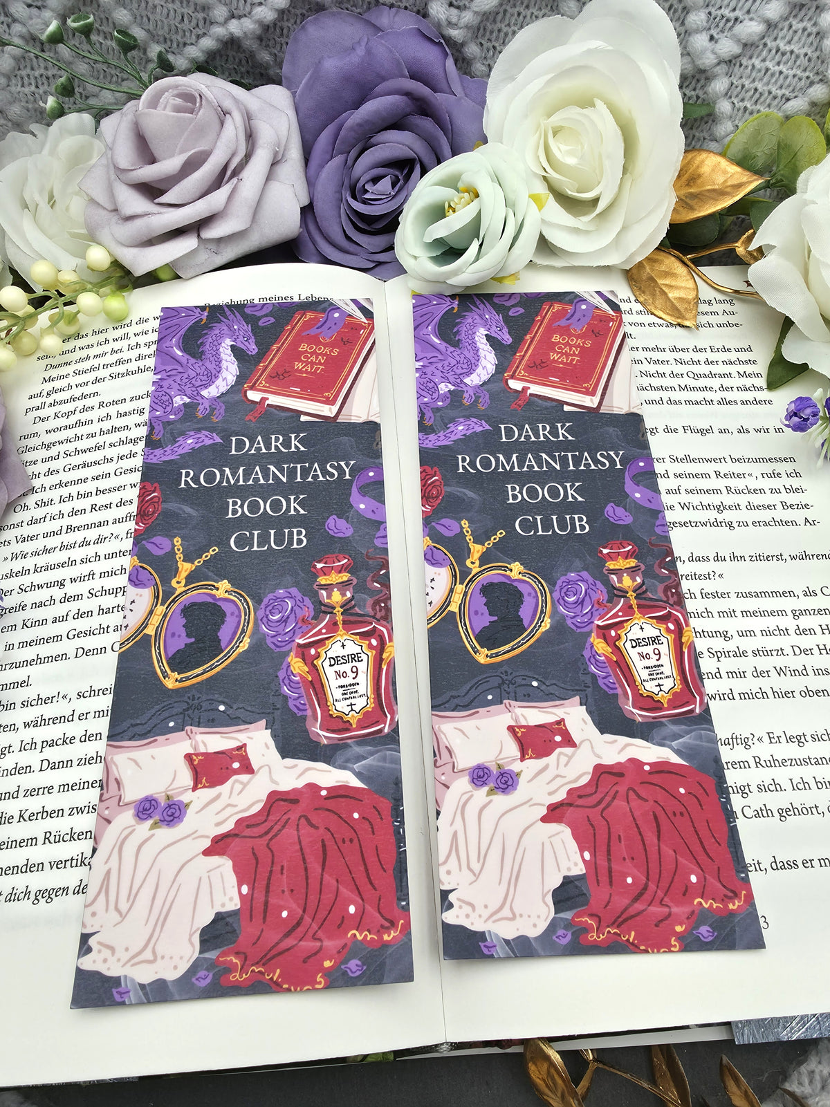 Lesezeichen Dark Romantasy Bookclub | Bookmark