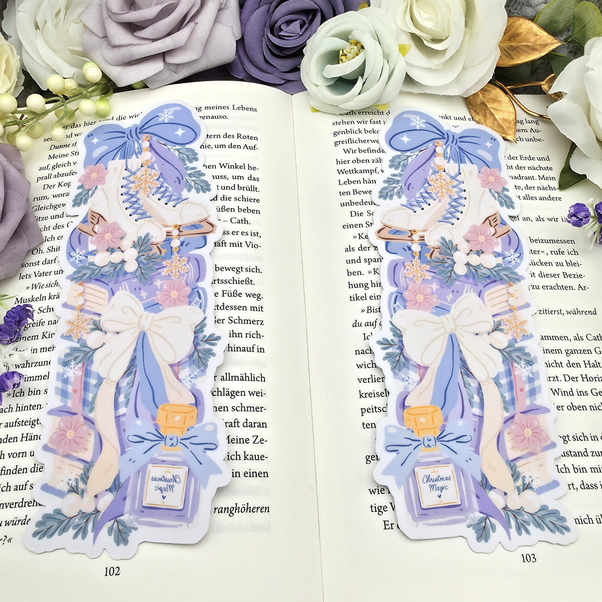Lesezeichen Christmas Magic | Die Cut Bookmark
